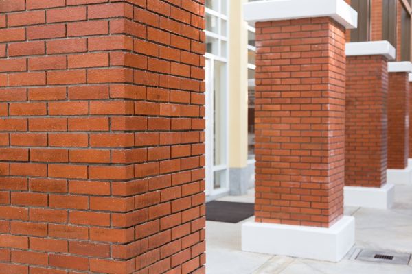 Brick Column Repair in Franklin