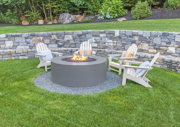 Rock Wall Landscaping in Franklin