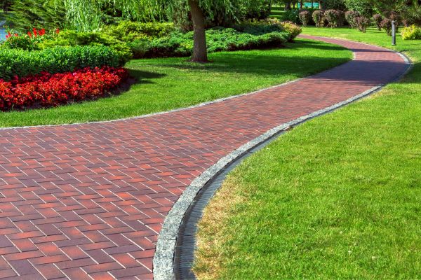 Brick Walkway Installation in Franklin
