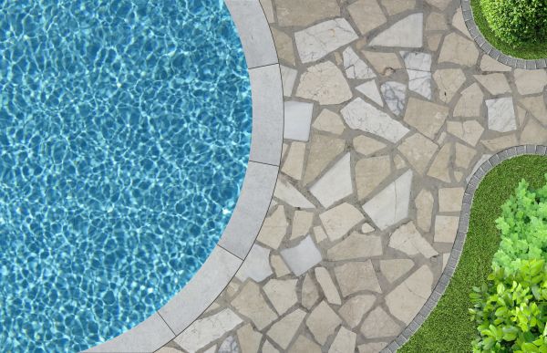 Flagstone Grout Repair in Franklin