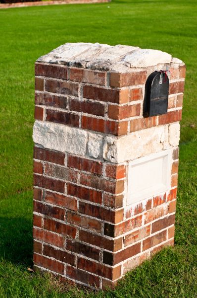 Brick Mailbox Installation in Franklin