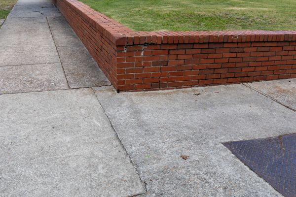 Brick Retaining Wall Repair in Franklin